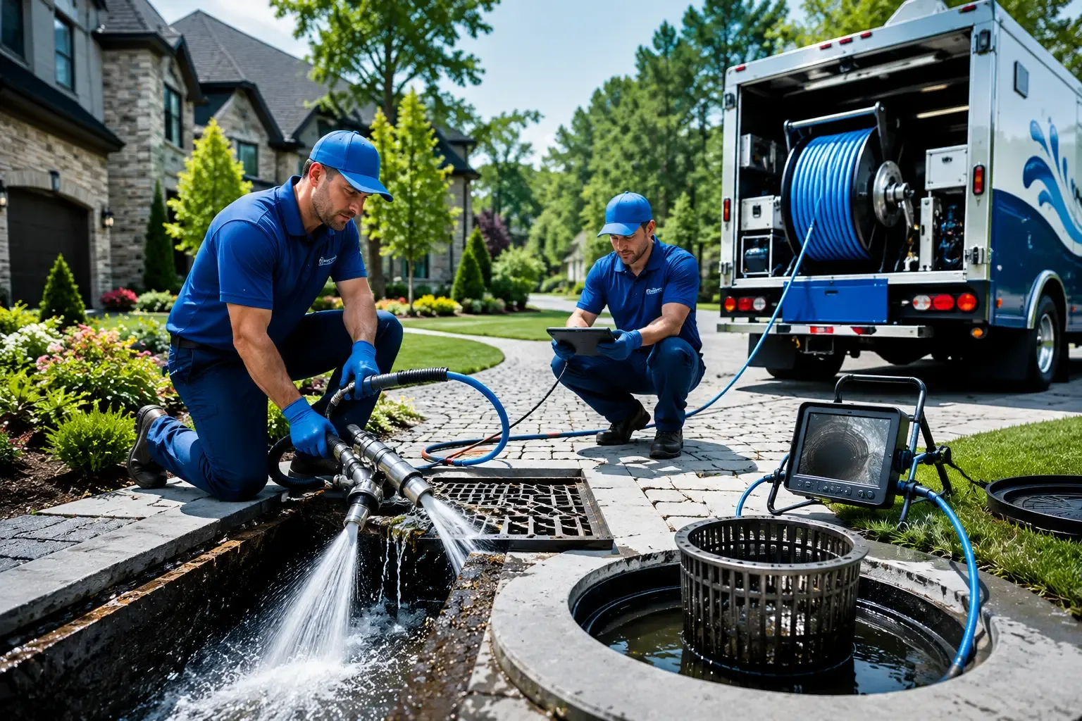 Local outdoor drain cleaning professionals in New Waterford, OH